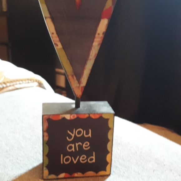 Adorable Wooden Accent - Vintage, Retired - Picture 4 of 6